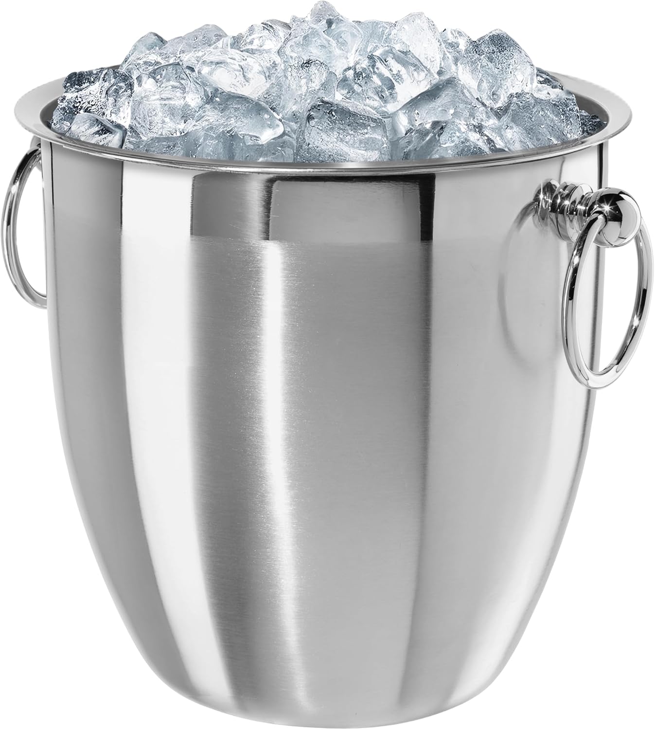 OGGI Stainless Steel Ice Bucket 3 Liter (3.2 Qt)